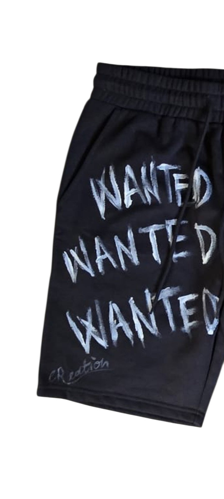 Pantaloni wanted dipinti a mano