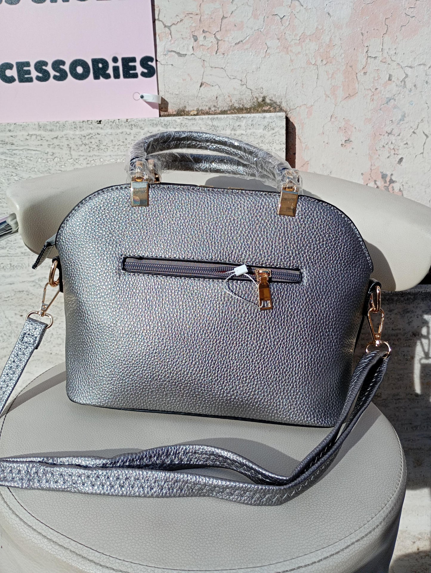 Borsa Dipinta a Mano – Il Piccolo Principe – “L’essenziale è invisibile agli occhi” –Pelle Ecopelle – Personalizzabile