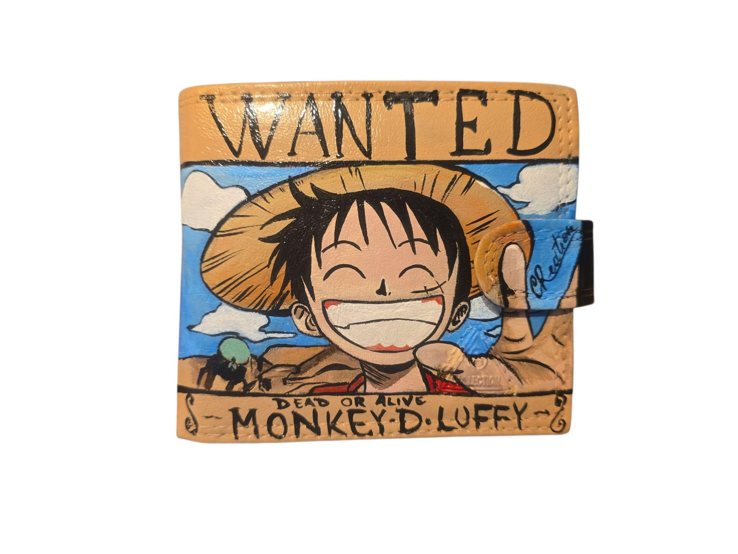 Portafoglio One Piece Luffy – Anime Dipinto a Mano – Accessorio Personalizzabile Otaku Se sei un vero fan di One Piece, questo portafoglio fa per te! Interamente *dipinto a mano* con il protagonista *Monkey D. Luffy*, è un accessorio artigianale unico, ricco di dettagli e carattere. Un’idea regalo perfetta per appassionati di anime e manga! 🖌 *Tecnica*: colori acrilici professionali resistenti