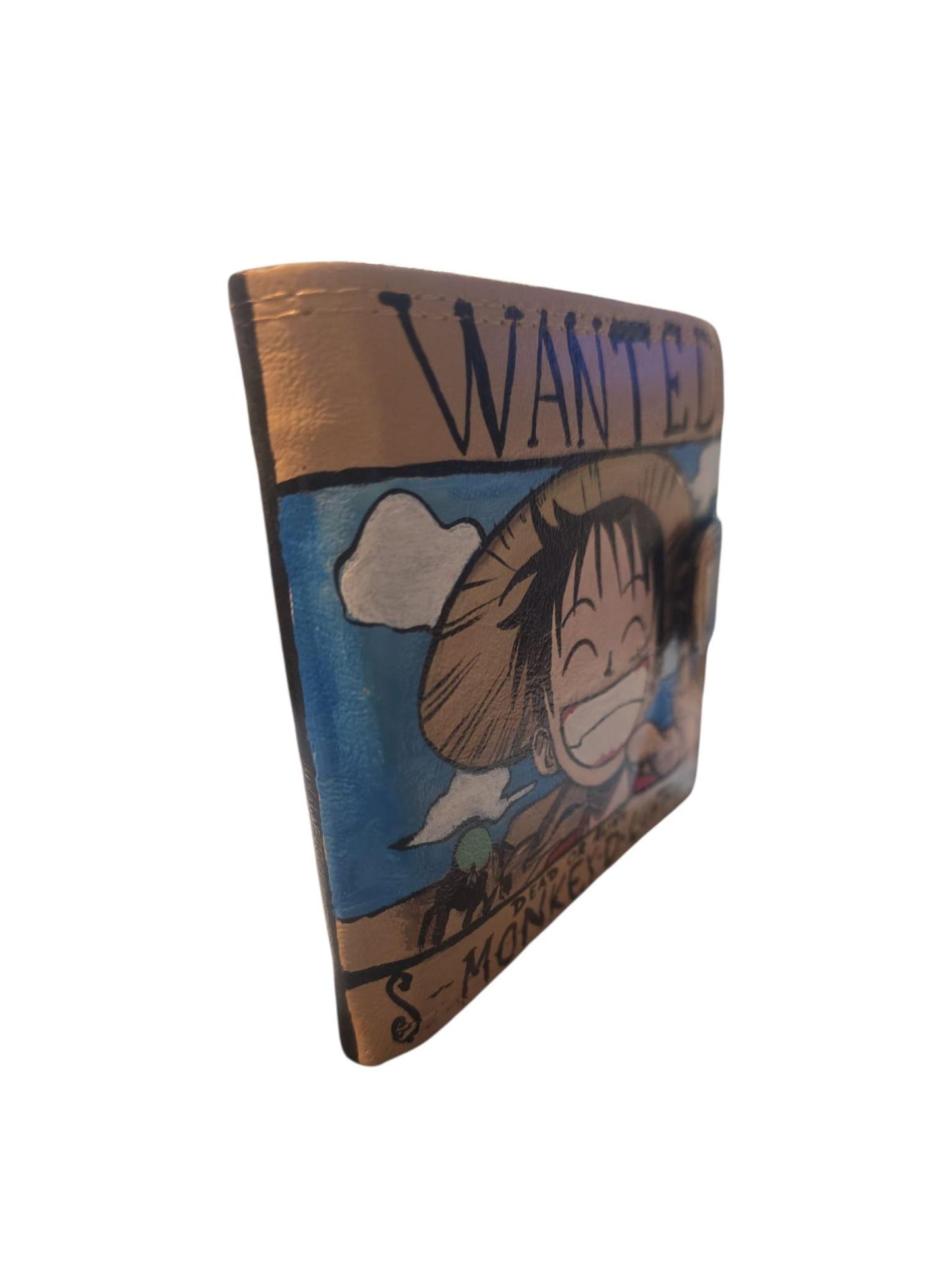 Portafoglio One Piece Luffy – Anime Dipinto a Mano – Accessorio Personalizzabile Otaku Se sei un vero fan di One Piece, questo portafoglio fa per te! Interamente *dipinto a mano* con il protagonista *Monkey D. Luffy*, è un accessorio artigianale unico, ricco di dettagli e carattere. Un’idea regalo perfetta per appassionati di anime e manga! 🖌 *Tecnica*: colori acrilici professionali resistenti