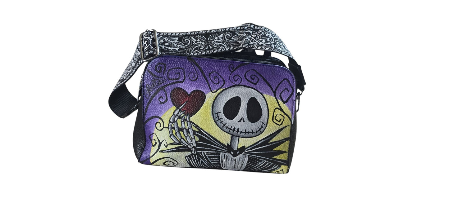 Borsa Dipinta a Mano – Jack Scheletron (Nightmare Before Christmas)