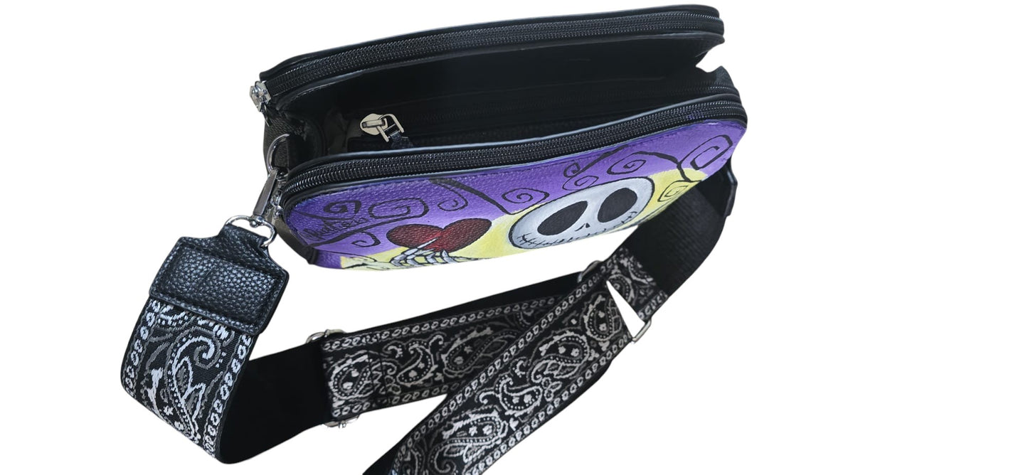 Borsa Dipinta a Mano – Jack Scheletron (Nightmare Before Christmas)