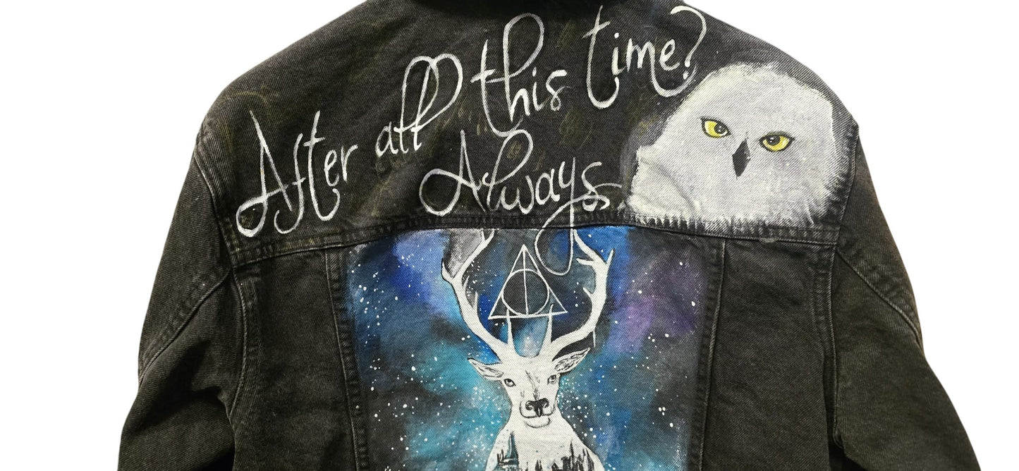 Giacca Dipinta a Mano – Harry Potter (Inspired)