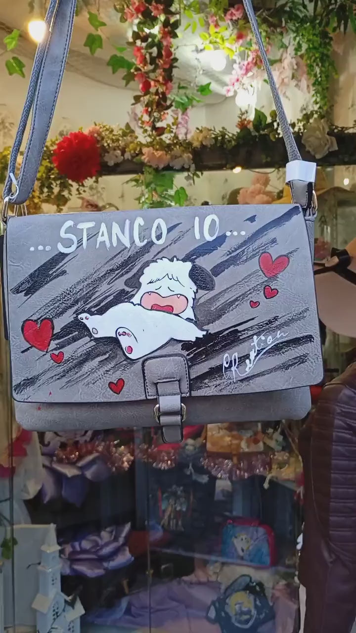 Borsa Dipinta a Mano con Hello Spank – Accessorio Unico – Personalizzabile – Handmade in Italy