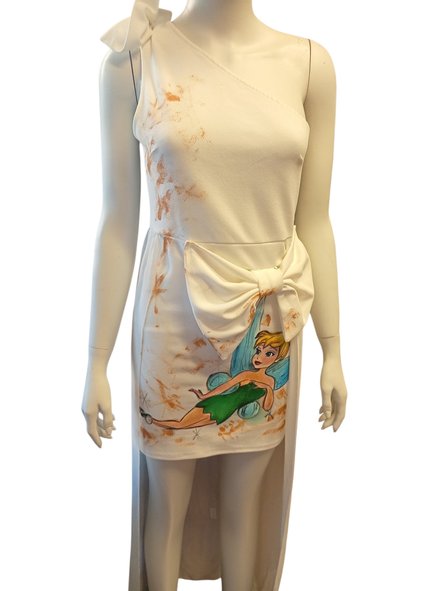 Vestito Dipinto a Mano Trilly | Abito Donna Taglia Unica Personalizzato