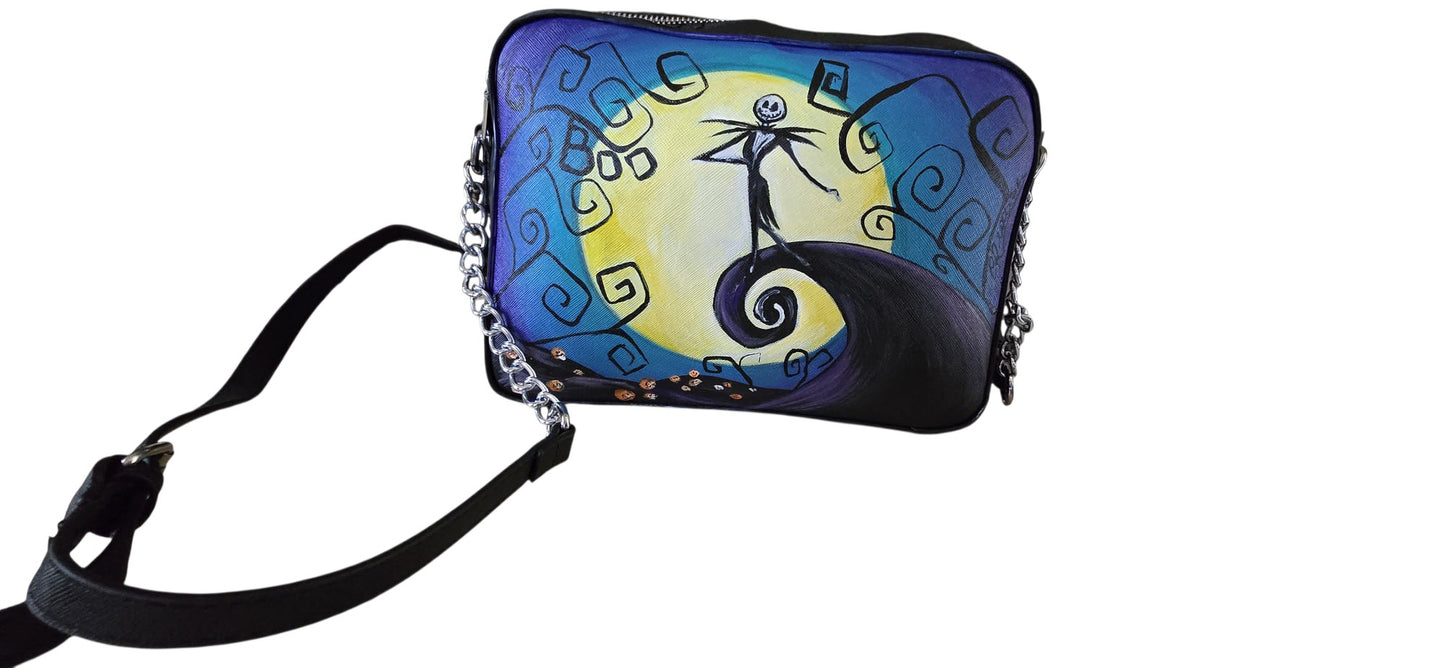 Jack borsa dipinta a mano