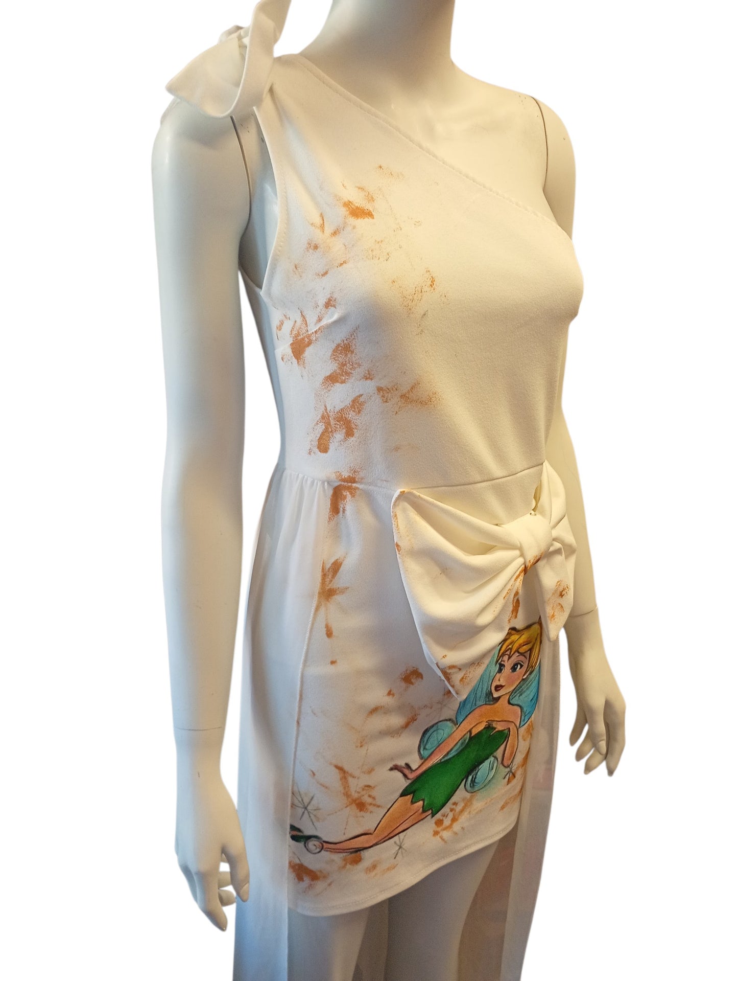 Vestito Dipinto a Mano Trilly | Abito Donna Taglia Unica Personalizzato
