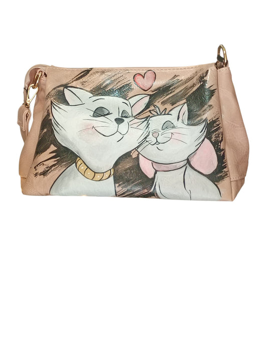 Les Aristochats - Sac unique en similicuir, personnalisable, cadeau original