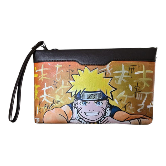 Naruto pochette dipinta a mano