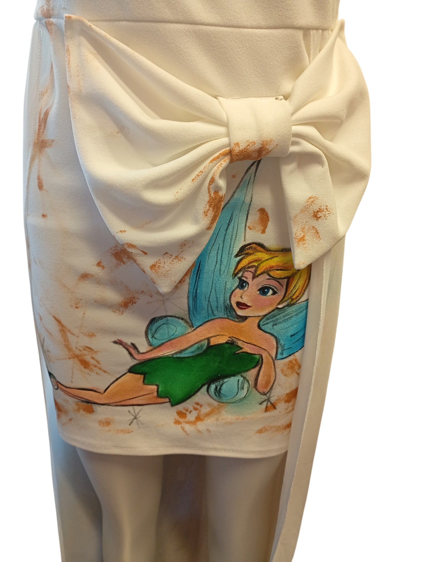 Vestito Dipinto a Mano Trilly | Abito Donna Taglia Unica Personalizzato