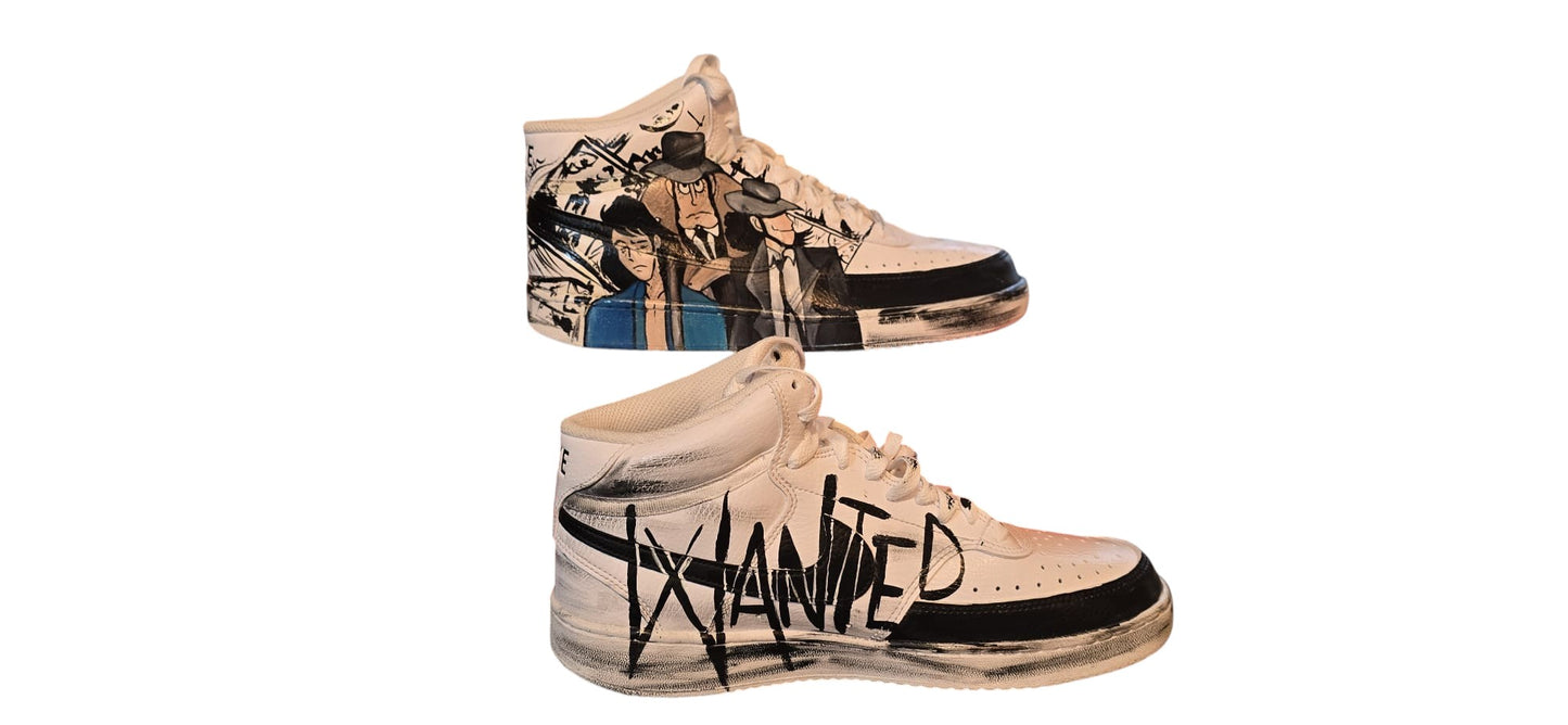 Nike Custom Dipinte a Mano – Lupin III & Gang