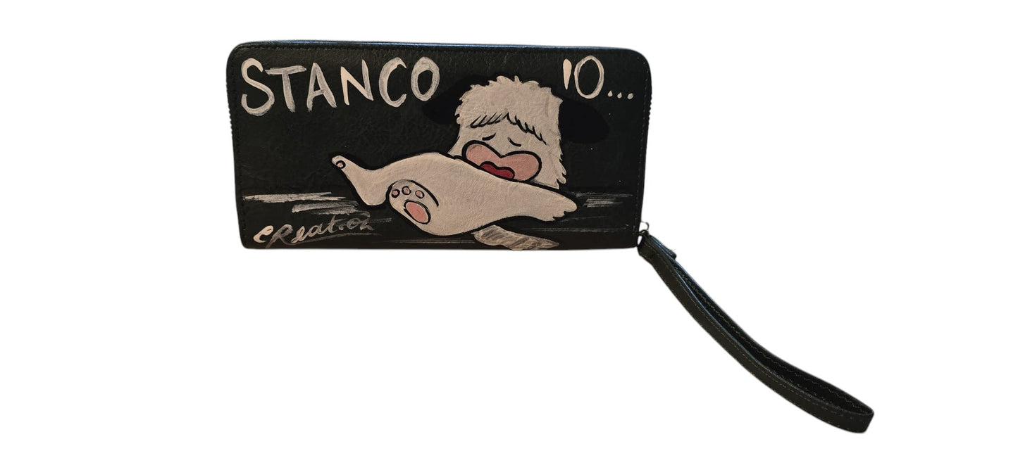 Portafoglio Dipinto a Mano – Hello Spank!